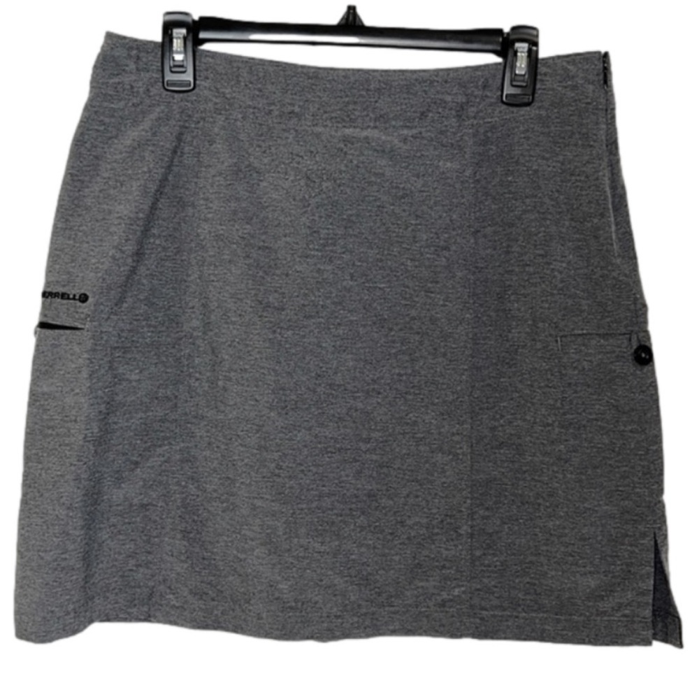 Merrell Opti-Wick Gray Side Pocket Hiking Skirt - Size 4